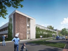 Parkolóház - Látványtervek